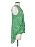 Ro & De 100% Polyester Green Sleeveless Blouse Size XS - photo 4