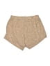 Unbranded 100% Polyester Tweed Gold Shorts Size S - photo 2