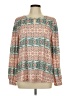 Assorted Brands Pink Long Sleeve Blouse Size XL - photo 1