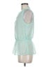 Guess Teal Sleeveless Blouse Size M - photo 5
