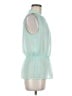 Guess Teal Sleeveless Blouse Size M - photo 4