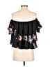 VAVA by Joy Han 100% Polyester Black 3/4 Sleeve Blouse Size XS - photo 2