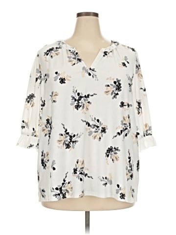 MELLODAY 3/4 Sleeve Blouse (view 1)