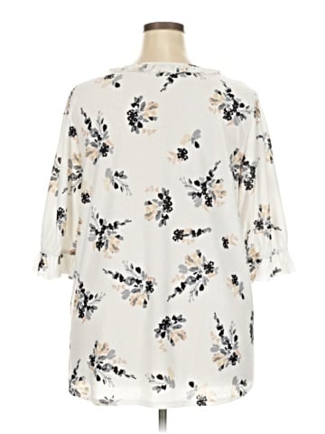 MELLODAY 3/4 Sleeve Blouse (view 2)