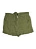 Harmony + Havoc 100% Lyocell Solid Green Shorts Size L - photo 1