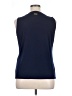 MICHAEL Michael Kors Blue Sleeveless Blouse Size XL - photo 2