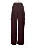 Gap 100% Polyester Burgundy Casual Pants Size 10 - photo 1