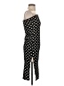 Shein Polka Dots Black Cocktail Dress Size 4 - photo 4
