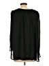 Valette 100% Polyester Black Sleeveless Blouse Size L - photo 2
