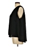 Valette 100% Polyester Black Sleeveless Blouse Size L - photo 5