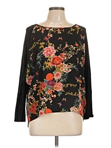 Femme by tresics Long Sleeve Blouse (view 1)