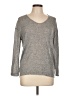 Ginger G. Metallic Silver Pullover Sweater Size L - photo 1