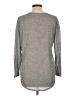 Ginger G. Metallic Silver Pullover Sweater Size L - photo 2