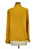 Chelsea28 100% Polyester Yellow Long Sleeve Blouse Size M - photo 2
