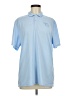 Nike 100% Polyester Blue Short Sleeve Top Size M - photo 1