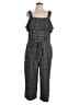 Apt. 9 Tweed Gray Jumpsuit Size L - photo 1