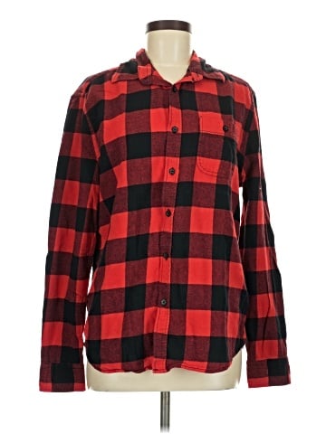 Aeropostale Long Sleeve Button-Down Shirt (view 1)