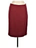 Willi Smith Solid Burgundy Wool Skirt Size 6 - photo 1