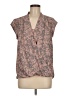 Halogen 100% Polyester Brown Sleeveless Blouse Size M - photo 1
