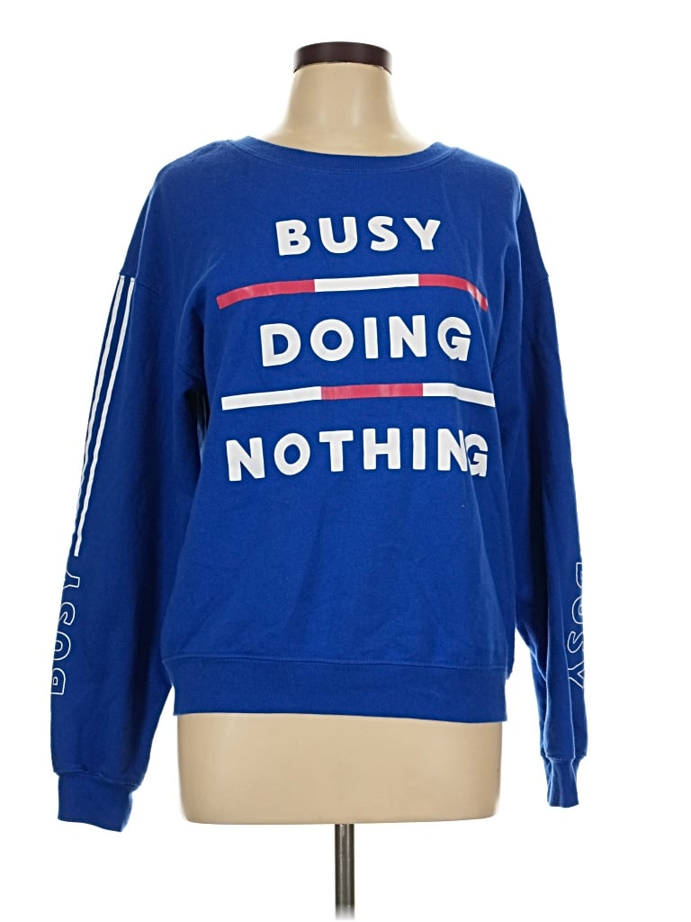 Pre-owned Wound Up Sweatshirt In Blue