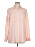 Talbots 100% Polyester Color Block Pink Long Sleeve Blouse Size L - photo 1
