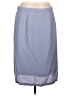 Unbranded Solid Gray Formal Skirt Size L (estimated) - photo 1