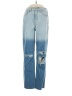 Hollister Color Block Blue Jeans Size 0R - photo 1
