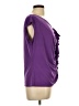 Rafaella Purple Sleeveless T-Shirt Size L - photo 4