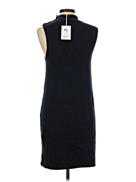 free assembly dress Free Assembly Navy/White Plaid Knit Dress Women's Short Sleeves Size S