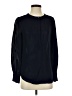 J.Crew 100% Viscose Black Long Sleeve Blouse Size 2 - photo 1