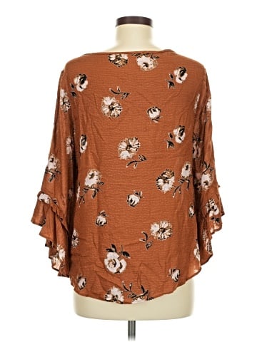 Everly 3/4 Sleeve Blouse (view 2)