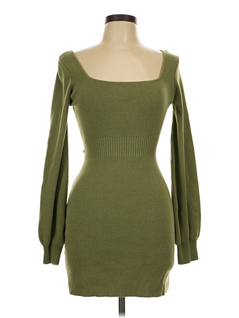 Pre-owned Lulus Casual Dress In Green