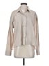 James Perse 100% Cotton Tan Long Sleeve Blouse Size Med (2) - photo 1