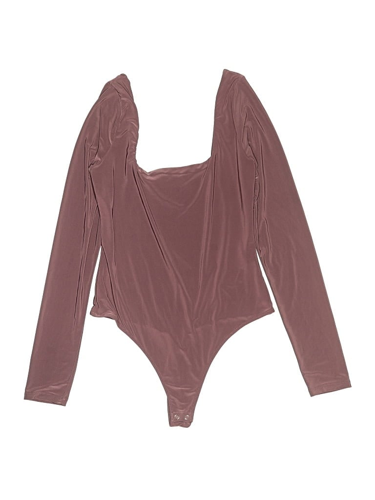 Pre-owned Popular 21 Bodysuit In Burgundy