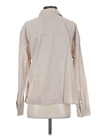 James Perse Long Sleeve Blouse (view 2)