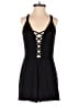 Topshop Solid Black Romper Size 4 - photo 1