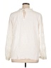 Ann Taylor LOFT 100% Viscose Ivory Long Sleeve Blouse Size XL - photo 2