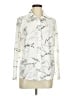 Parade 100% Polyester Print Ivory Long Sleeve Blouse Size M - photo 1