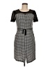 Unbranded Houndstooth Black Casual Dress Size M - photo 1