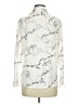Parade 100% Polyester Print Ivory Long Sleeve Blouse Size M - photo 2