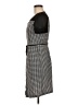 Unbranded Houndstooth Black Casual Dress Size M - photo 5