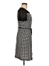 Unbranded Houndstooth Black Casual Dress Size M - photo 4