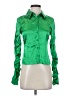 Zara Green Long Sleeve Blouse Size XS - photo 1