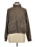 Active by Old Navy Solid Brown Track Jacket Size L - photo 1