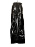 Princess Polly Metallic Black Casual Pants Size 4 - photo 1