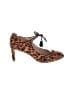 Boden Animal Print Brown Heels Size EU 39 - photo 1