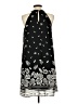 Siren Lily 100% Polyester Print Black Casual Dress Size L - photo 2