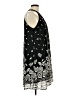 Siren Lily 100% Polyester Print Black Casual Dress Size L - photo 4