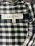 Eden & Olivia Houndstooth Gray Long Sleeve Button-Down Shirt Size XL - photo 7