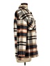 CY Fashion Plaid Brown Coat Size L - photo 4
